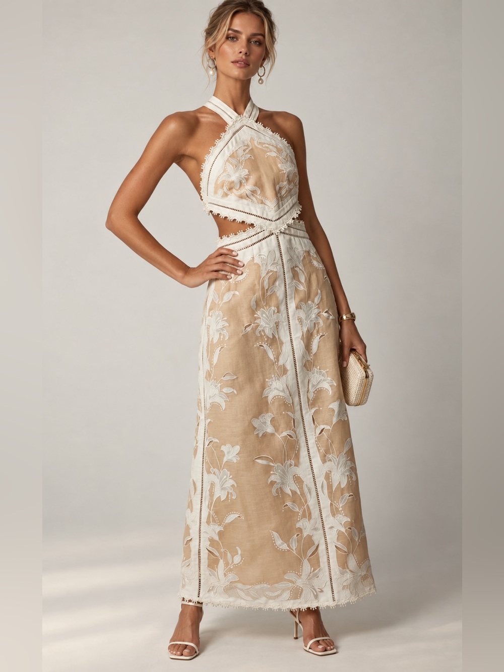 Zimmermann Corsage Lily Midi Dress